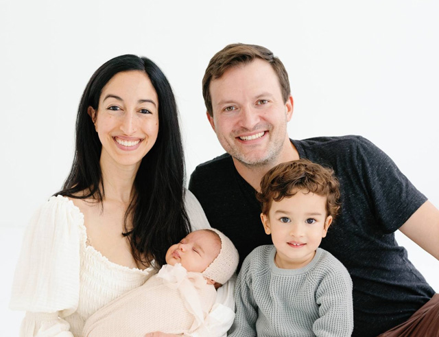 Dr. Shuka Moshiri with her family