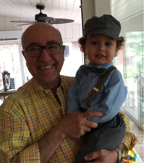 Dr. Moshiri with his grandson, Shaya